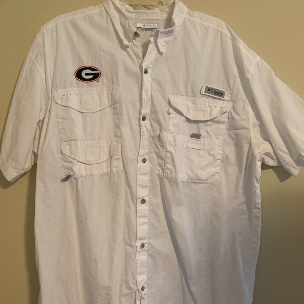 Men's Georgia Columbia PFG Shirt XL
